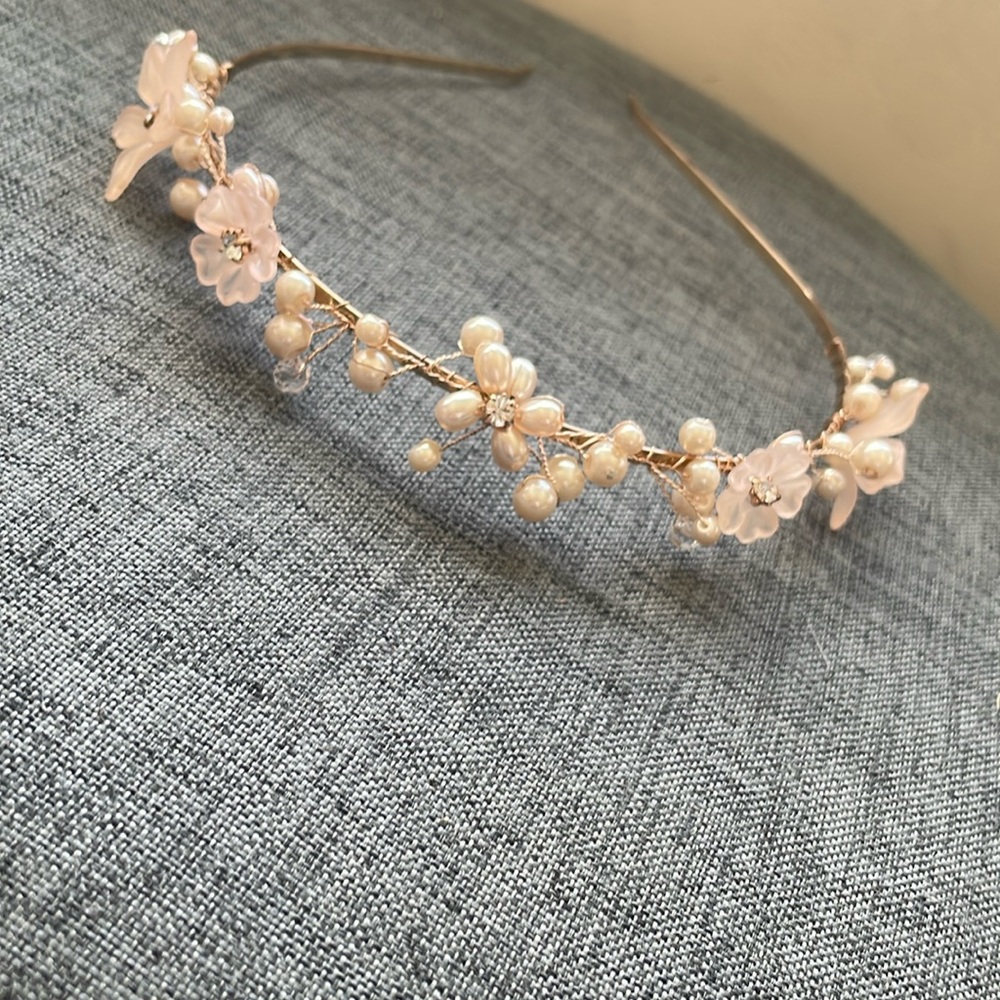 Pretty in Pink Pink Flower Headband